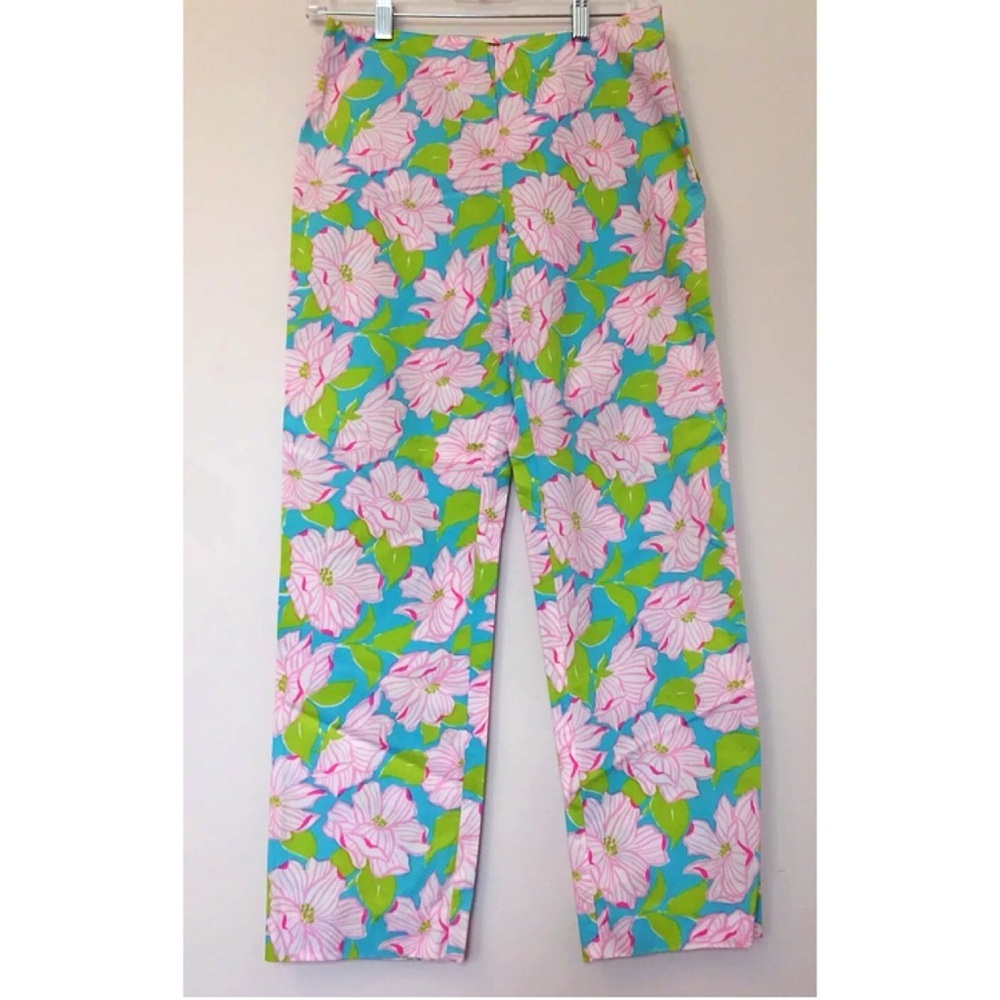 Lauren Ralph Lauren Floral Print Pants Size 2 - Picture 3 of 7